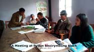 SA Meeting at Pyllun Bhoirymbong Block (February 2018)